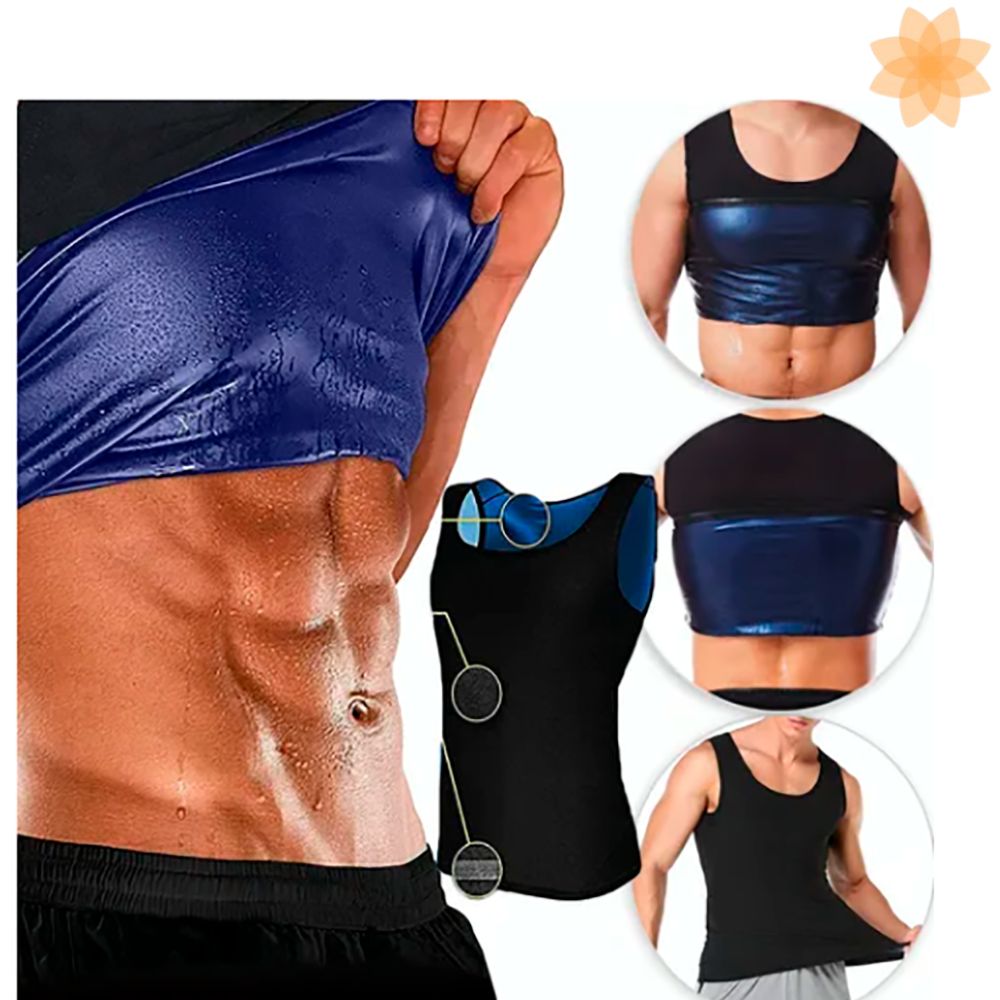 FAJA SAUNA HOMBRE MOLDEADORA CHALECO