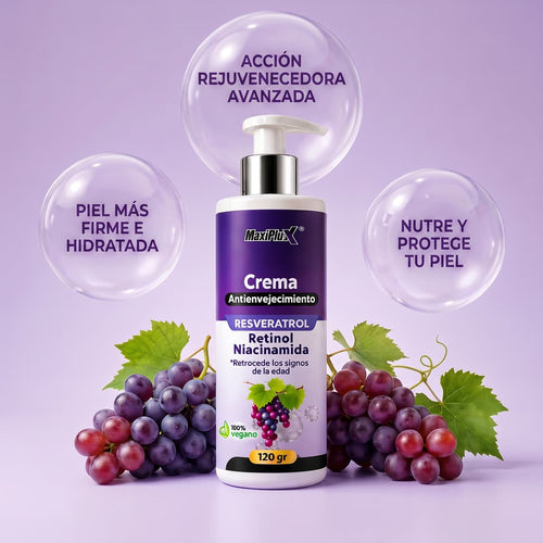 Crema Rejuvenecedora de Resveratrol