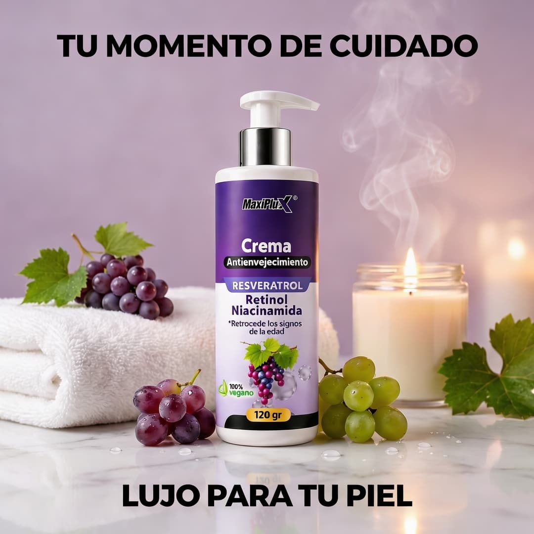 Crema Rejuvenecedora de Resveratrol