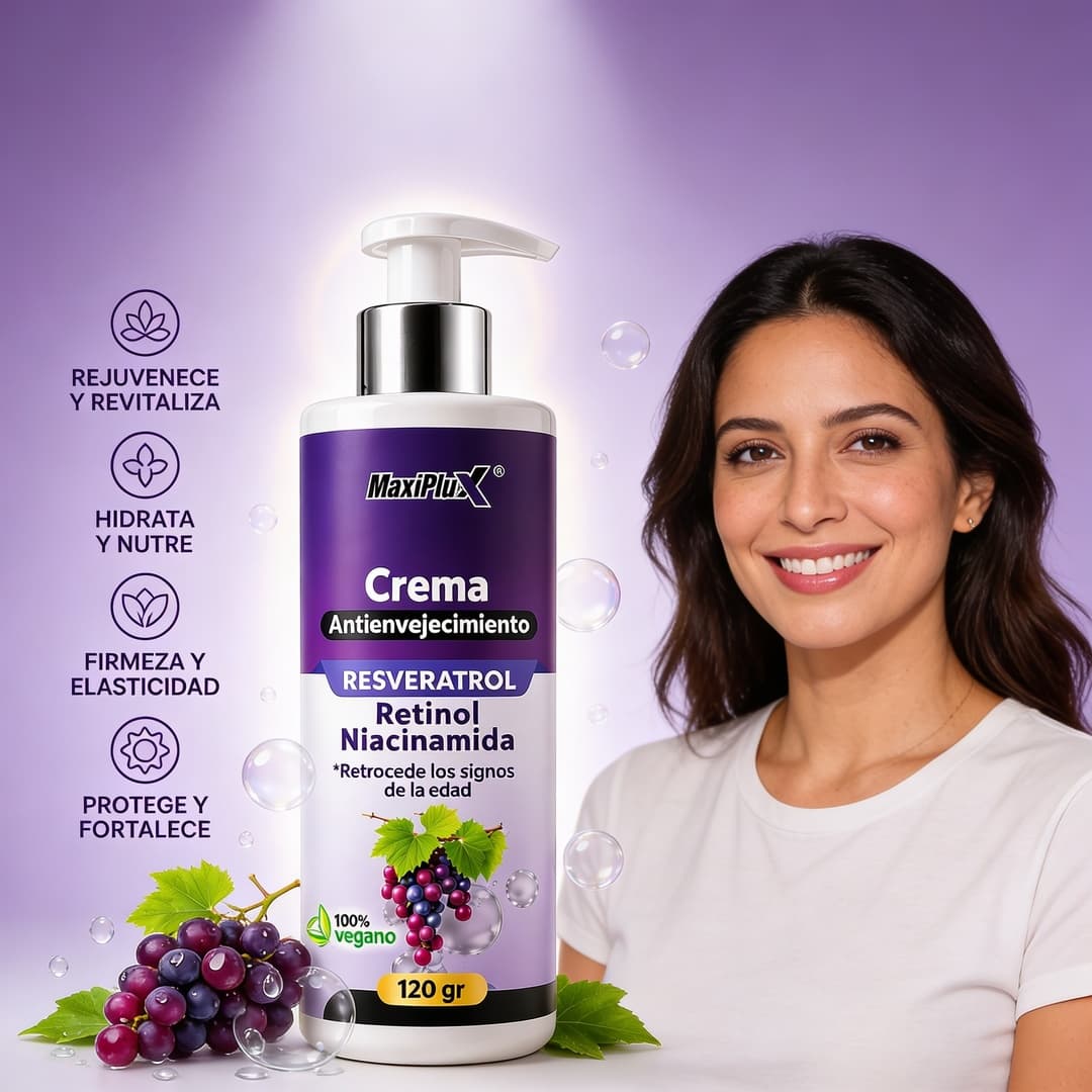 Crema Rejuvenecedora de Resveratrol