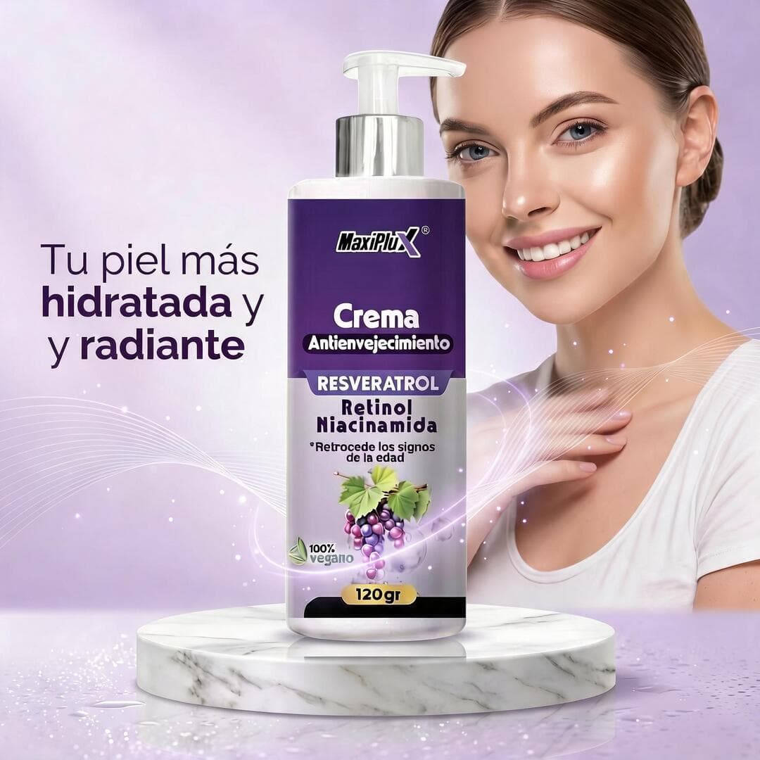 Crema Rejuvenecedora de Resveratrol